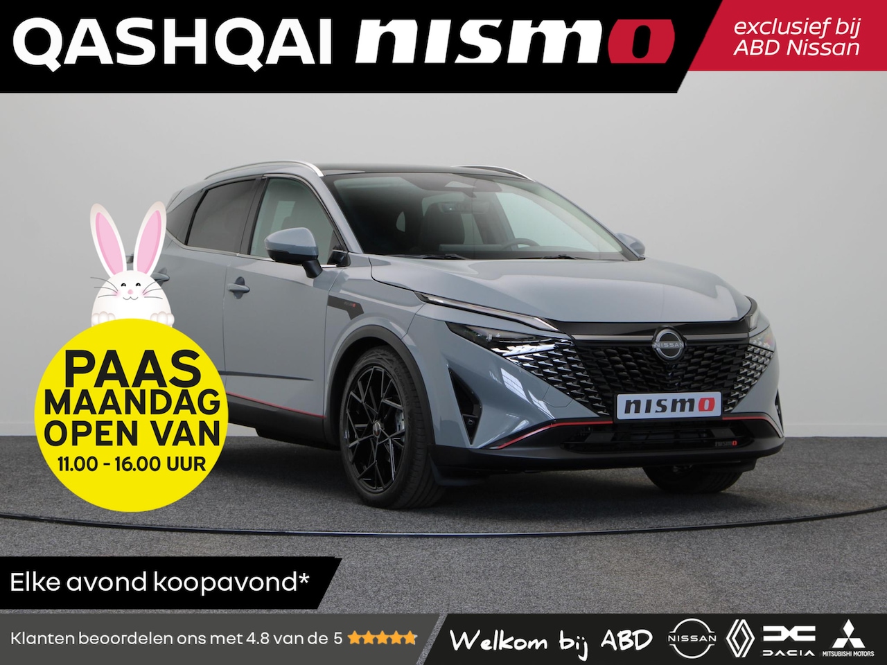 Nissan Qashqai - 158pk MHEV Nismo + | Nissan Motorsport | Exclusief bij ABD | tot 1800kg trekgewicht | - AutoWereld.nl