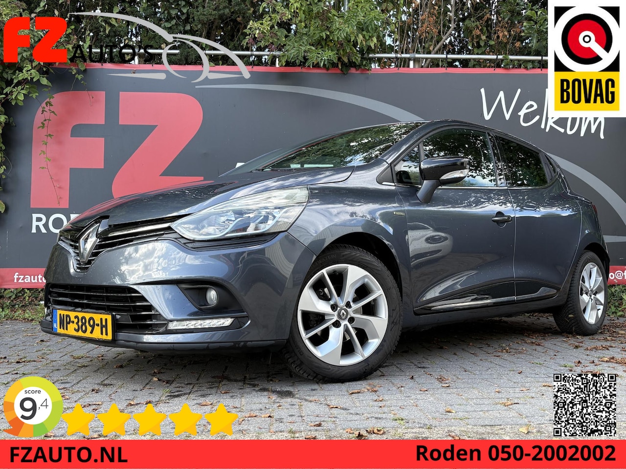 Renault Clio - 0.9 TCe Limited - Navigatie - Airconditioning - Afneembare trekhaak - Lederen bekleding - AutoWereld.nl
