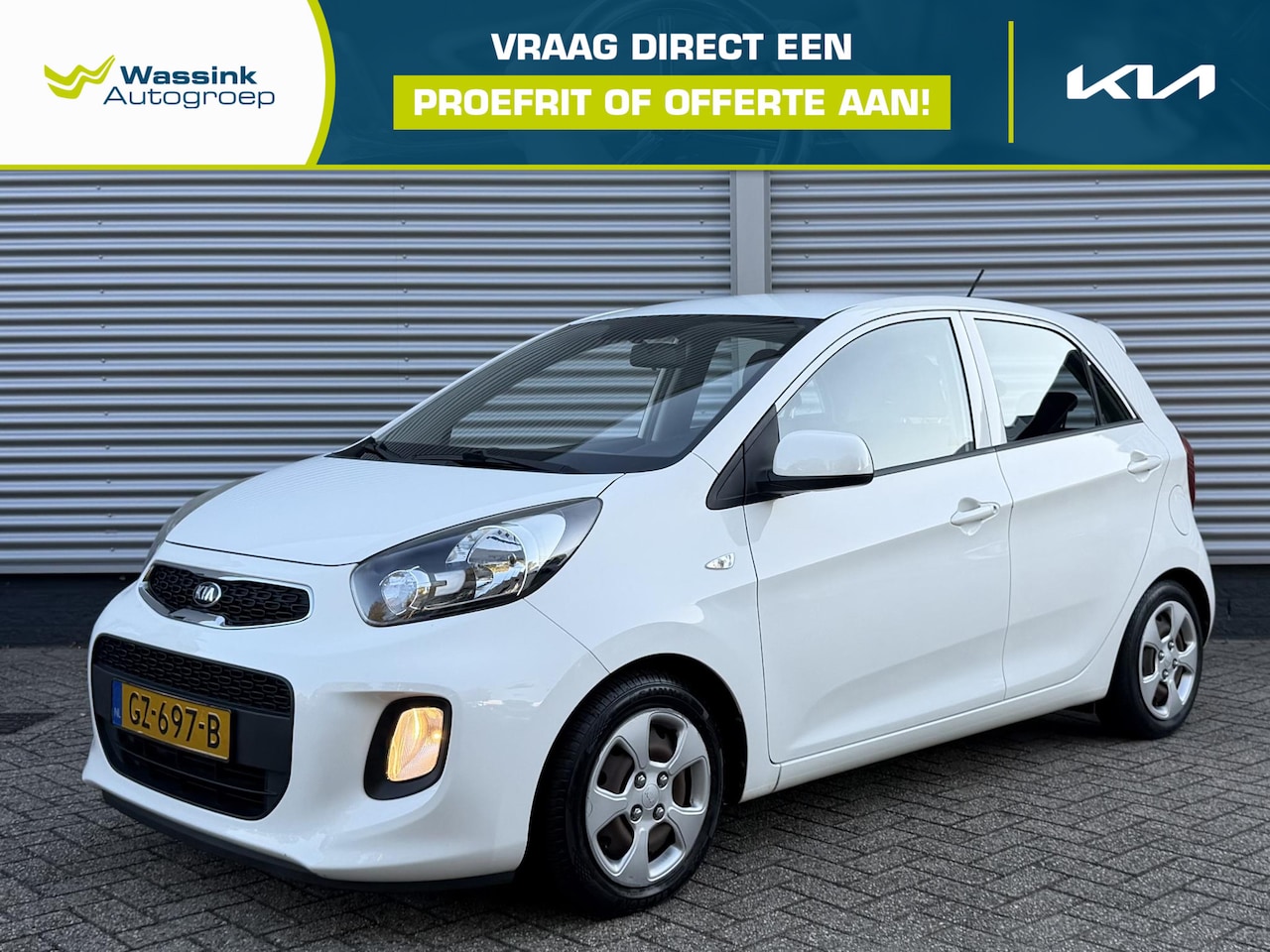 Kia Picanto - 1.0 CVVT ComfortLine | Bluetooth | Airco | - AutoWereld.nl