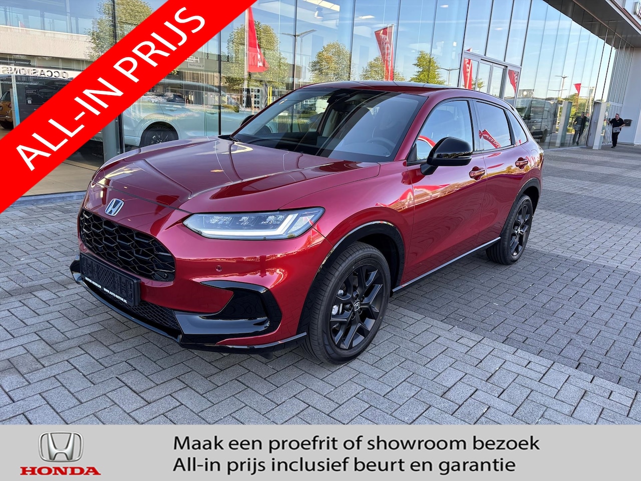 Honda ZR-V - 2.0 e:HEV Hybrid Sport | Allseason banden | Carplay | Navi | Cam| Verwarm. voorstoelen | E - AutoWereld.nl