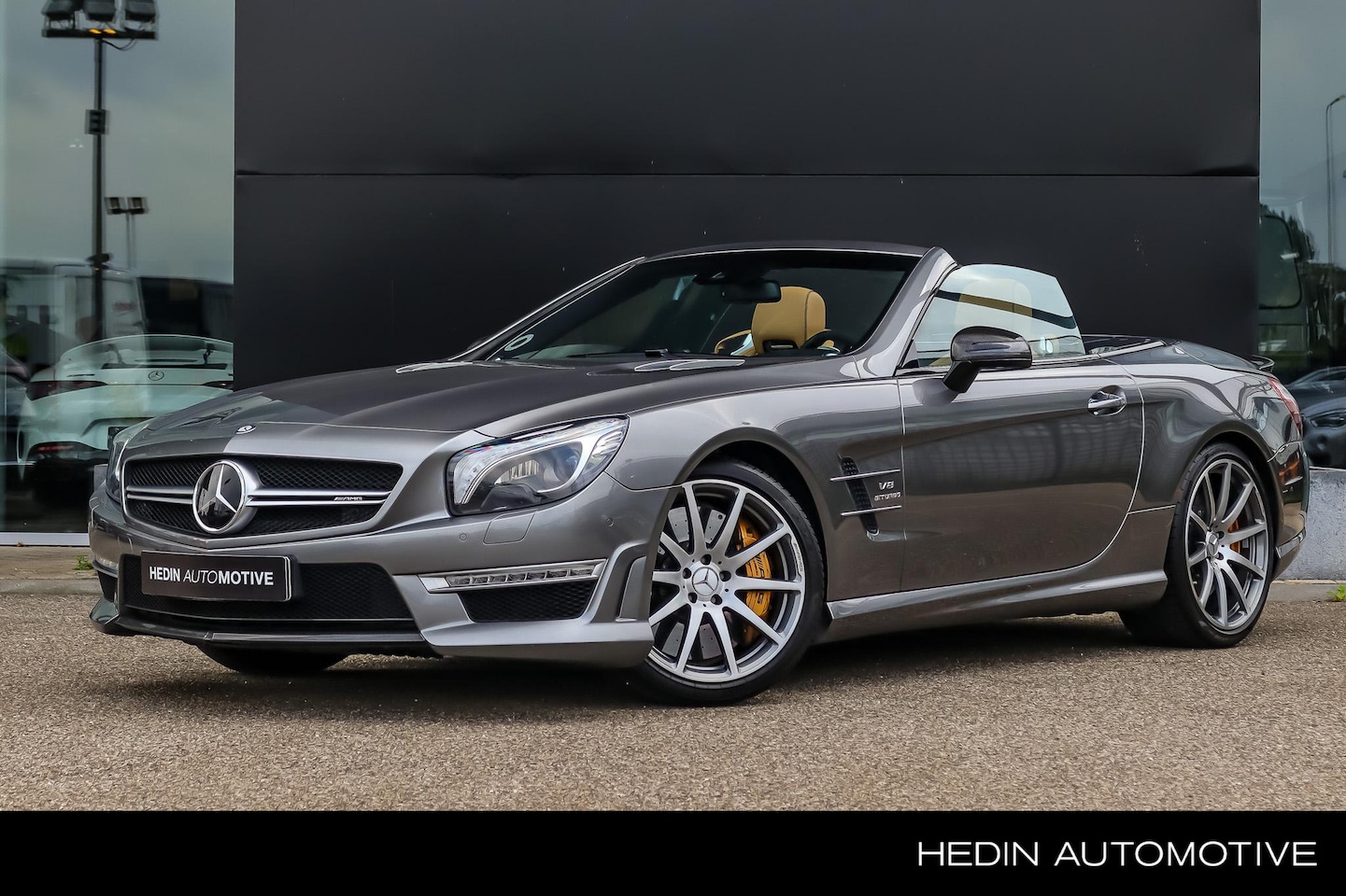 Mercedes-Benz SL-klasse Roadster - SL 63 AMG Automaat | Designo | Distronic | Keramisch | Luchtvering | B&O Audio | Panoramis - AutoWereld.nl