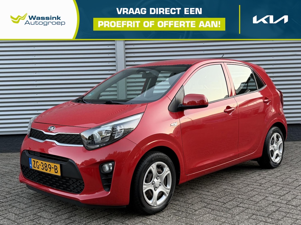 Kia Picanto - 1.0 CVVT EconomyPlusLine | Airco | Bluetooth | Cruise Control | - AutoWereld.nl