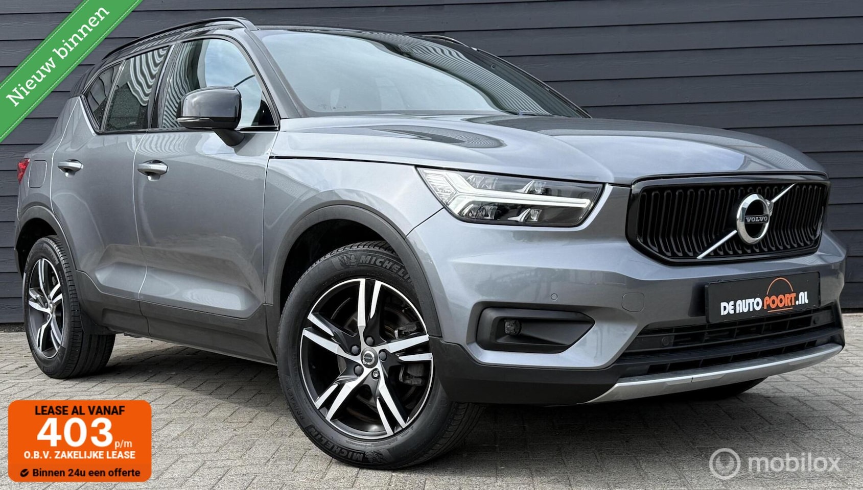 Volvo XC40 - 2.0 T4 R-Design 190PK LED/Clima/Cruise/Elektr.pakket - AutoWereld.nl
