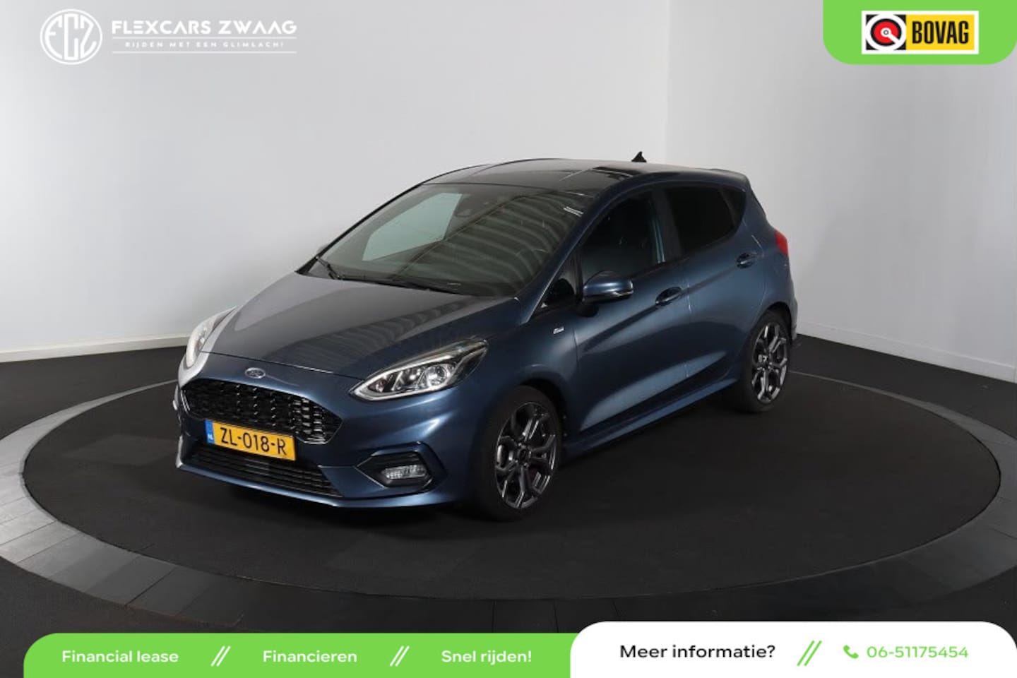 Ford Fiesta - 1.0 EcoBoost ST-Line - Climate - Navi - Parkeerhulp - Org.NL - AutoWereld.nl