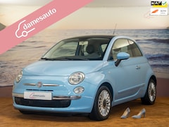 Fiat 500 - 0.9 Lounge, Babyblauw, NAP,