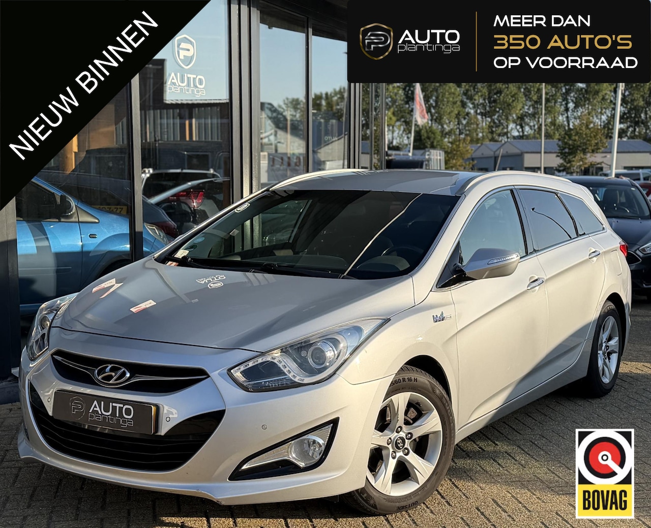Hyundai i40 Wagon - 1.6 GDI Blue Business Edition 135PK | NL AUTO | NAP | Trekhaak | 1300KG Trekgewicht | Navi - AutoWereld.nl