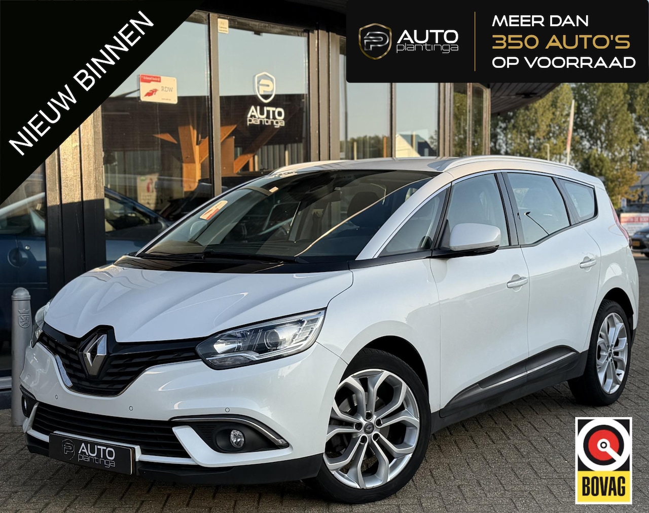 Renault Grand Scénic - 1.2 TCe Zen 116PK | NL AUTO | NAP | Carplay | Parkeersensoren Voor en Achter | Navigatie | - AutoWereld.nl