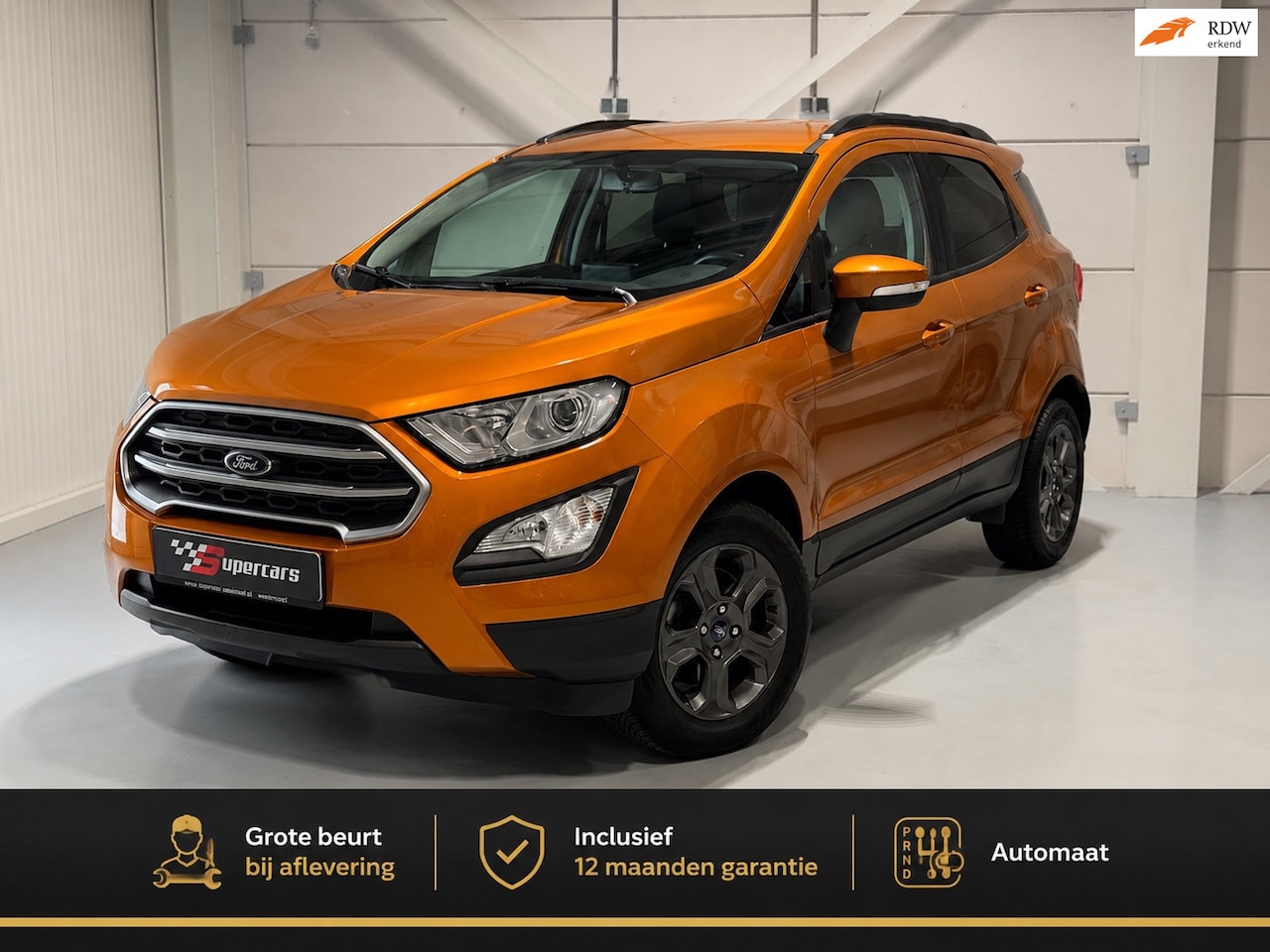 Ford EcoSport - 1.0 EcoBoost Titanium Automaat |NAVI|PCD|LMV| - AutoWereld.nl