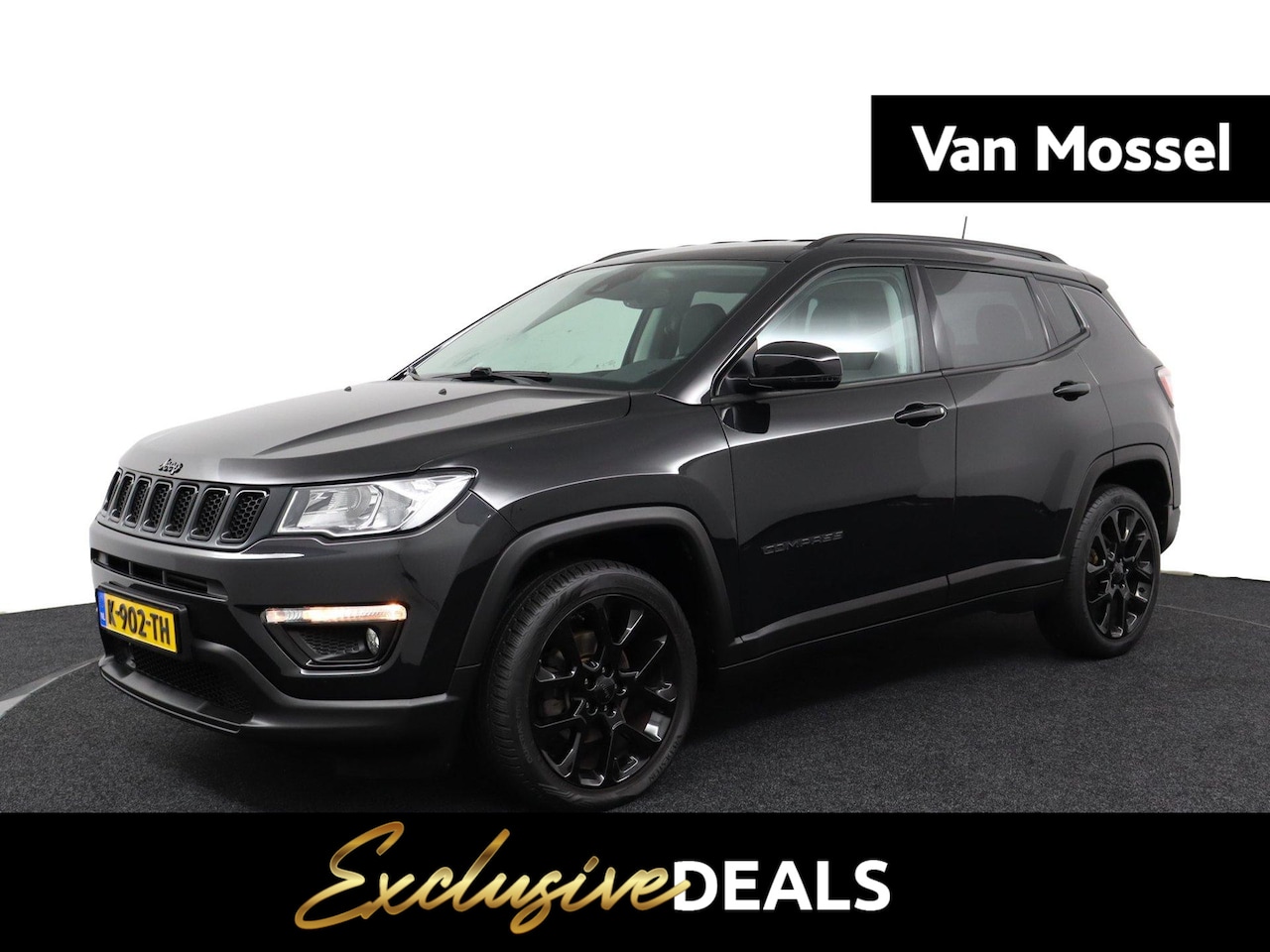 Jeep Compass - 1.3T Night Eagle Auomaat | Navigatie | Achteruitrijcamera | Cruise Control | Trekhaak 1750 - AutoWereld.nl