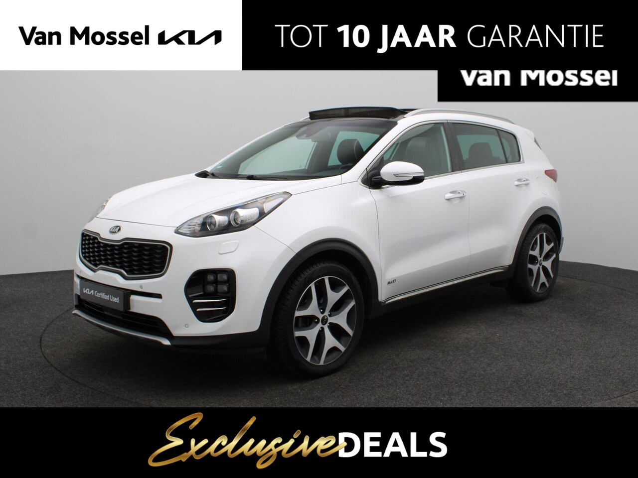 Kia Sportage - 1.6 T-GDI 4WD GT-Line PlusLine | Opendak | Clima | Stoel verkoeling | Automaat | 1600 kg t - AutoWereld.nl