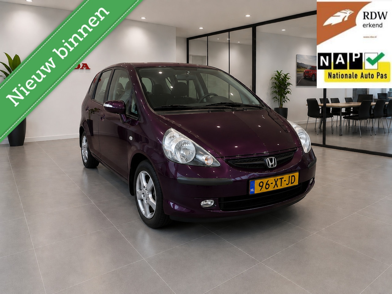 Honda Jazz - 1.4 LS 2007 158(NAP) Airco/CV/LM/APK8-2027 - AutoWereld.nl