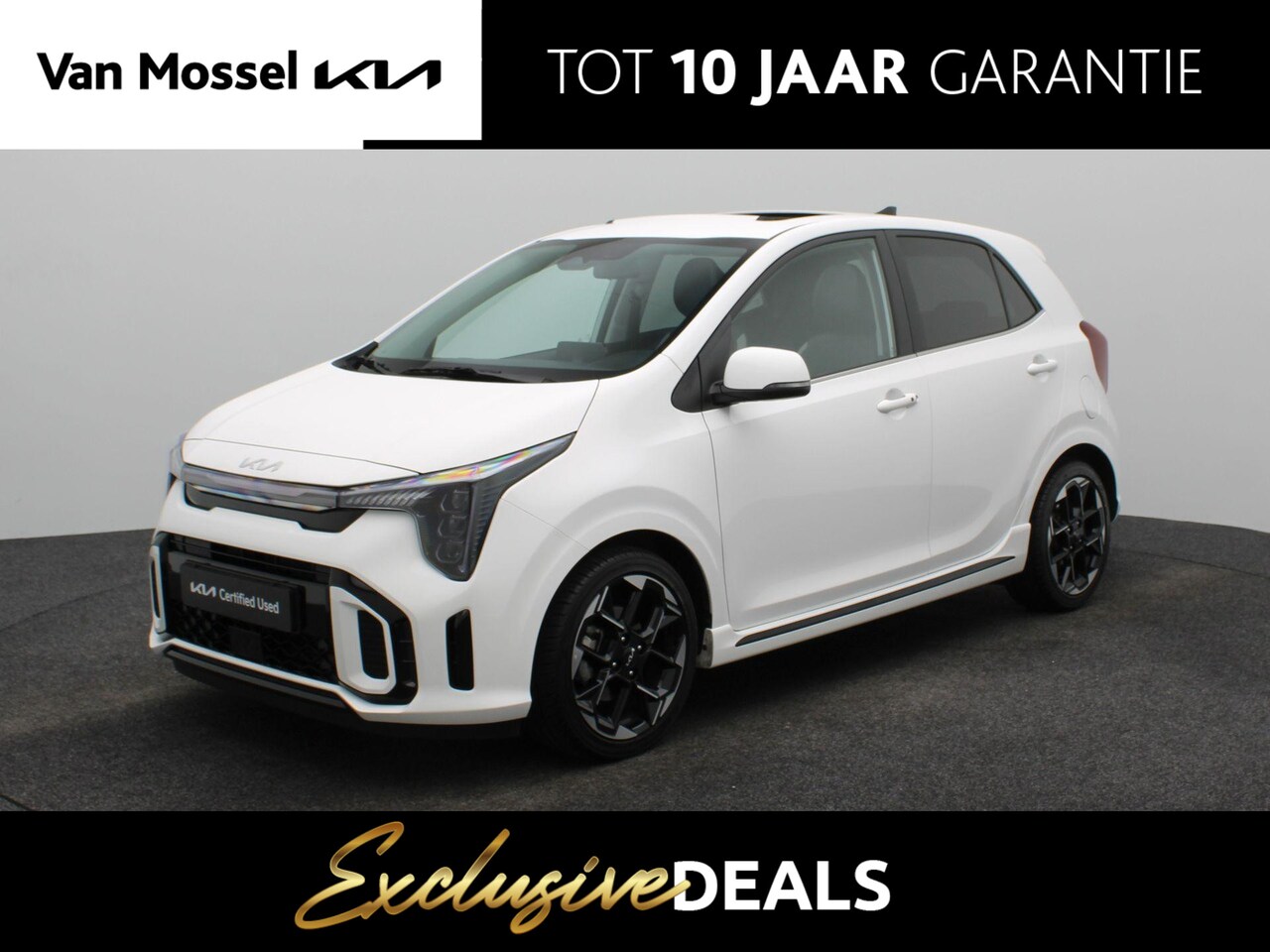 Kia Picanto - 1.0 DPI GT-Line | Stoel en Stuur Verwarming | Full LED | Leder | Camera | Climate Control - AutoWereld.nl