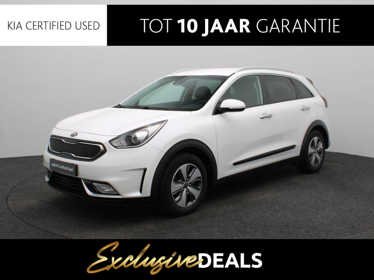 Kia Niro - 1.6 GDi Hybrid BusinessLine Leder | Stoelverwarming | Stuurverwarming | Camera | Clima | N - AutoWereld.nl