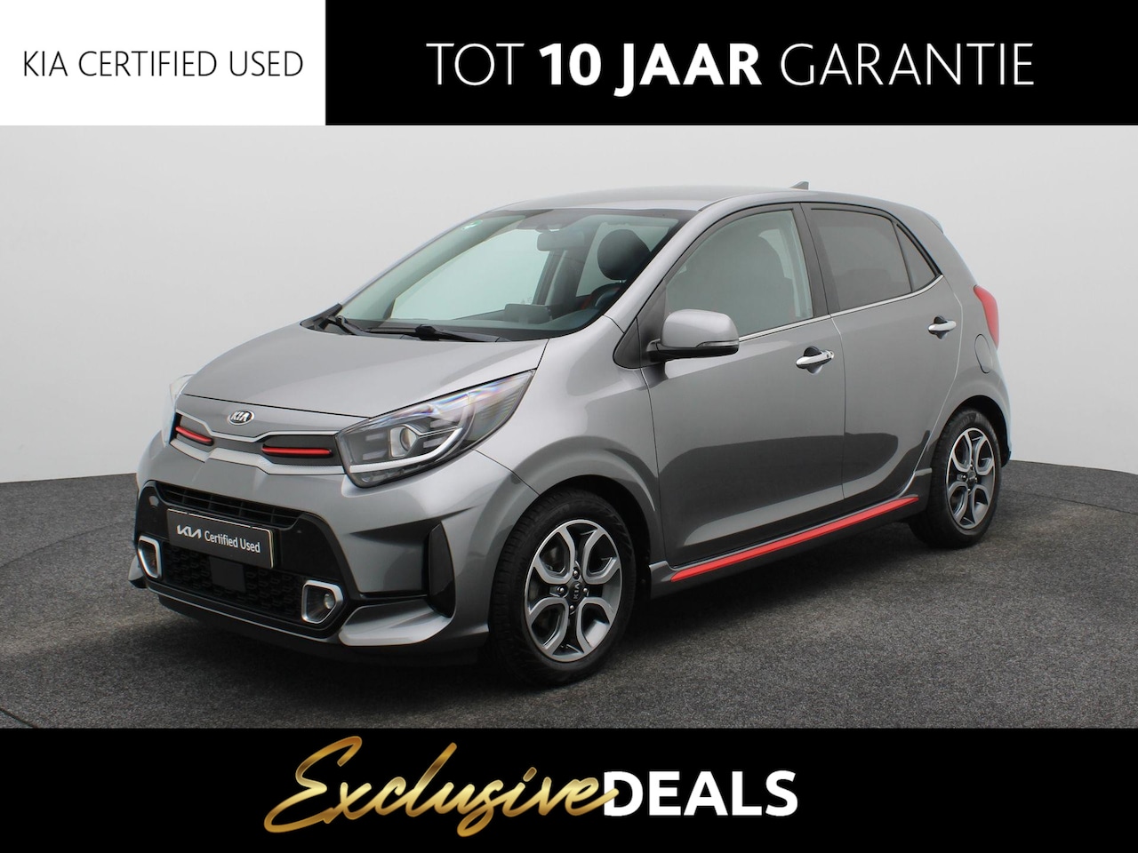 Kia Picanto - 1.0 DPi GT-Line AUTOMAAT | GT LINE | NAVIGATIE | CAMERA | - AutoWereld.nl