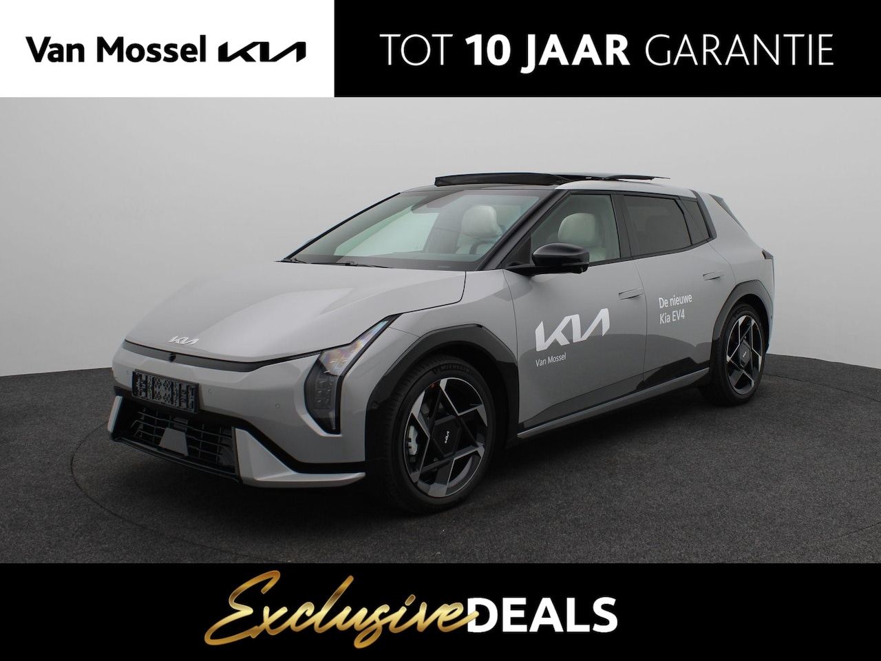 Kia EV4 - Hatchback GT-PlusLine 81.4 kWh | Trekhaak | 360 Camera | Leder | Stoel Stuur verwarming | - AutoWereld.nl