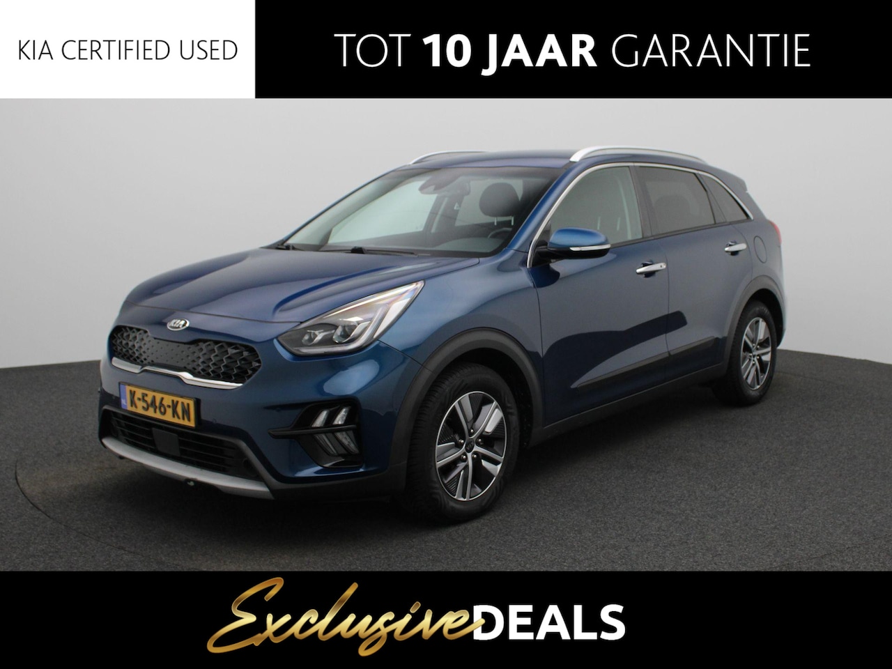 Kia Niro - 1.6 GDi Hybrid DynamicPlusLine | Navigatie | Stoel/Stuurverwarming | Cruise Control | Clim - AutoWereld.nl