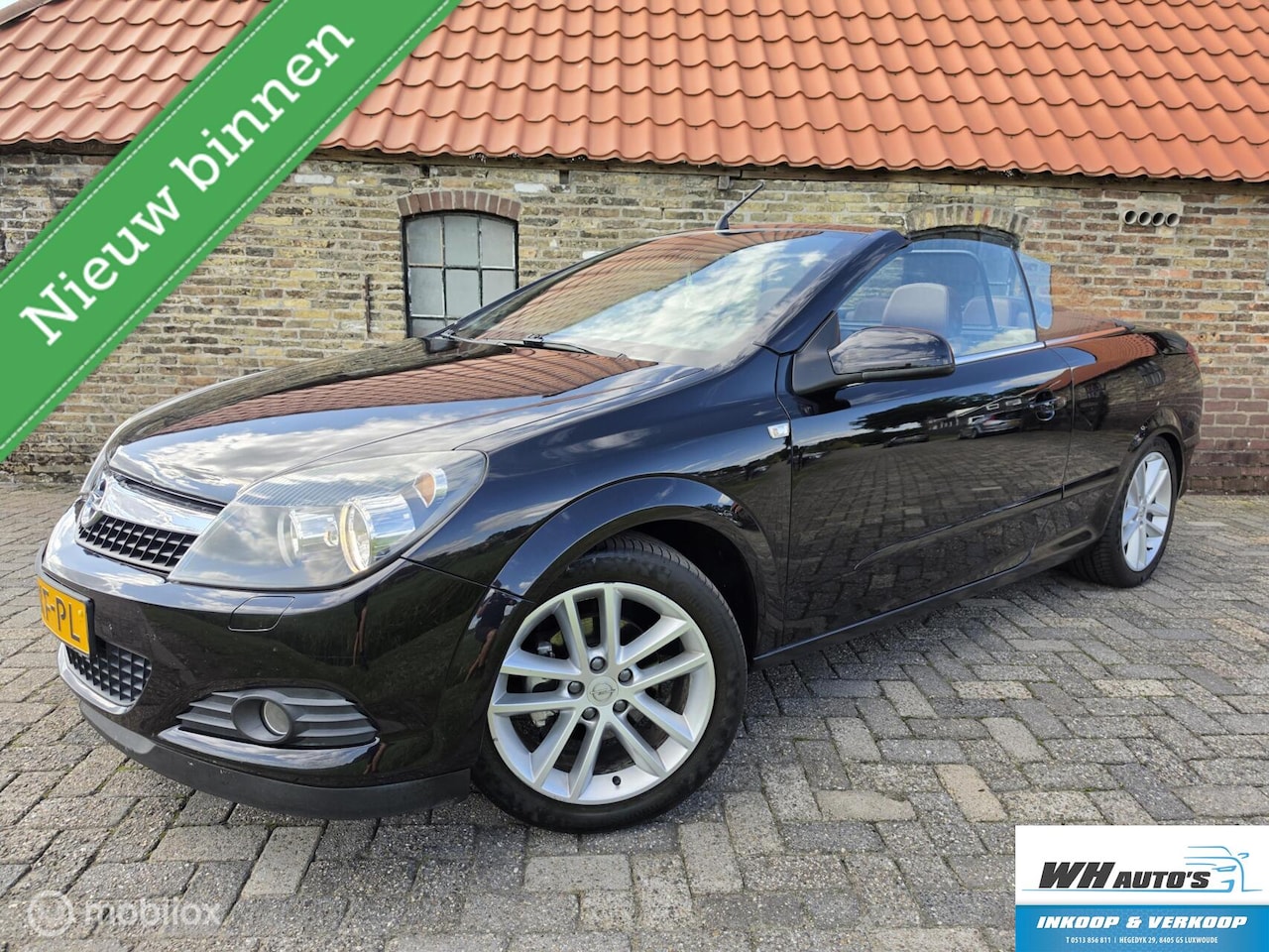 Opel Astra TwinTop - 1.8 Temptation | bruin leer! - AutoWereld.nl