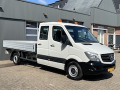 Mercedes-Benz Sprinter - 314 2.2 CDI 432 DC Airco Cruise controle Trekhaak 3500kg trekgewicht 6-Persoons open laadb