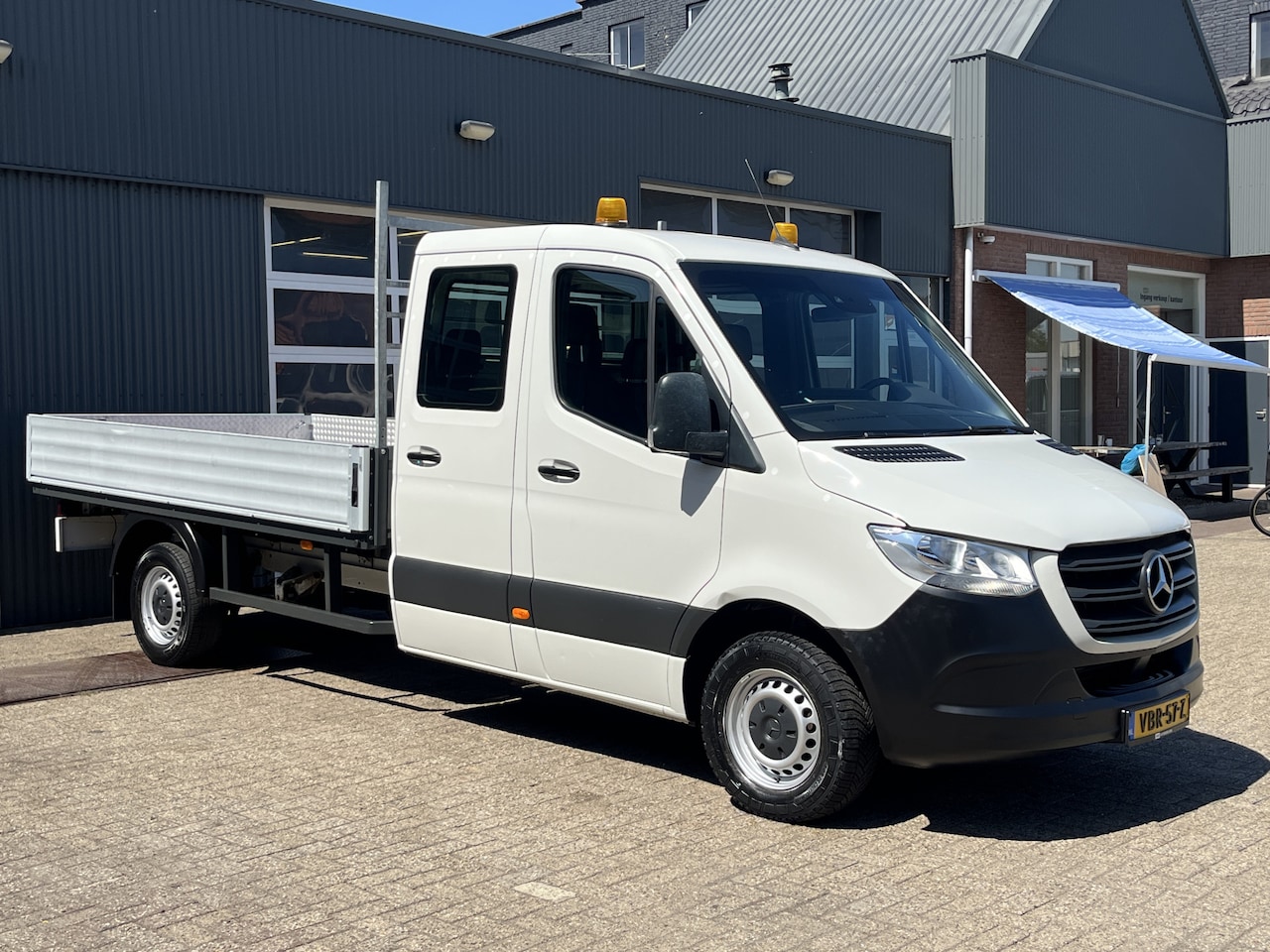Mercedes-Benz Sprinter - 314 2.2 CDI L3 DC open laadbak Trekhaak 3500 trekgewicht Airco Cruise controle 6-Persoons - AutoWereld.nl