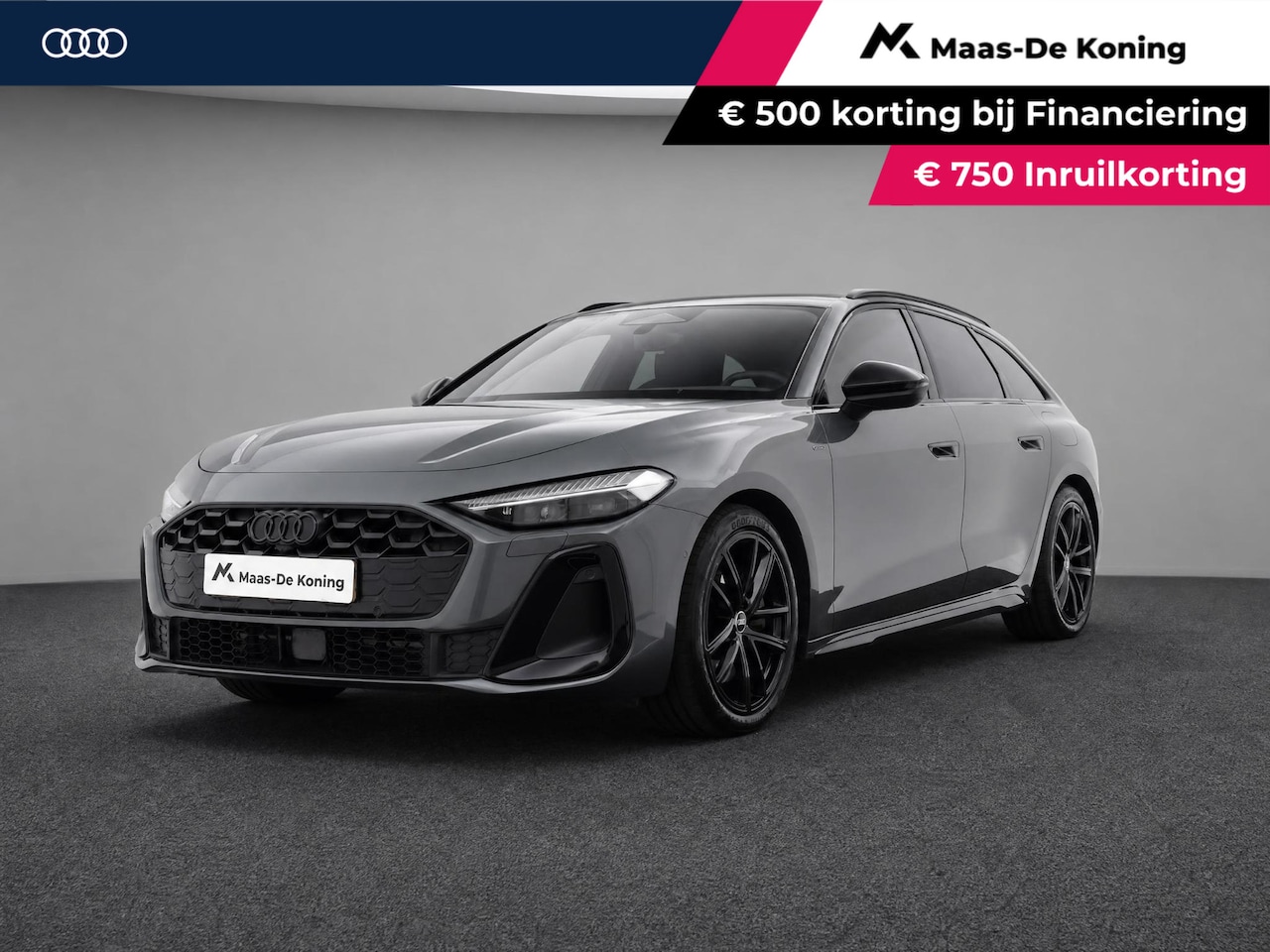 Audi A5 Avant - 2.0 e-hybrid 299pk Quattro S Edition · Camera · Inklap. Trekhaak · ACC · Apple/Android Car - AutoWereld.nl