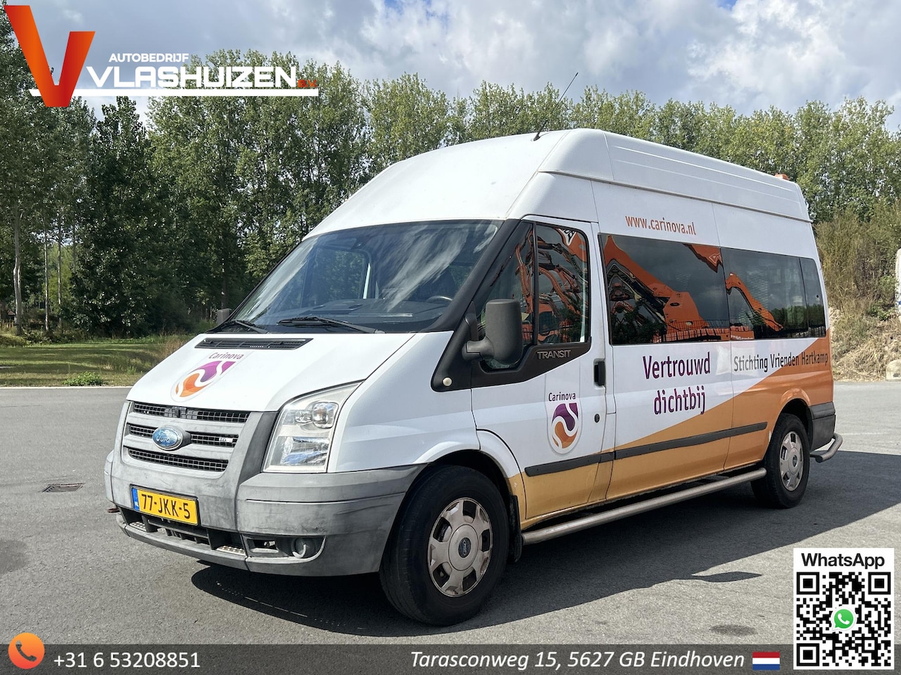 Ford Transit Kombi - 330L 2.2 TDCI HD | € 3.950,- MARGE! | 9 Persoons | Airco | Camera | - AutoWereld.nl