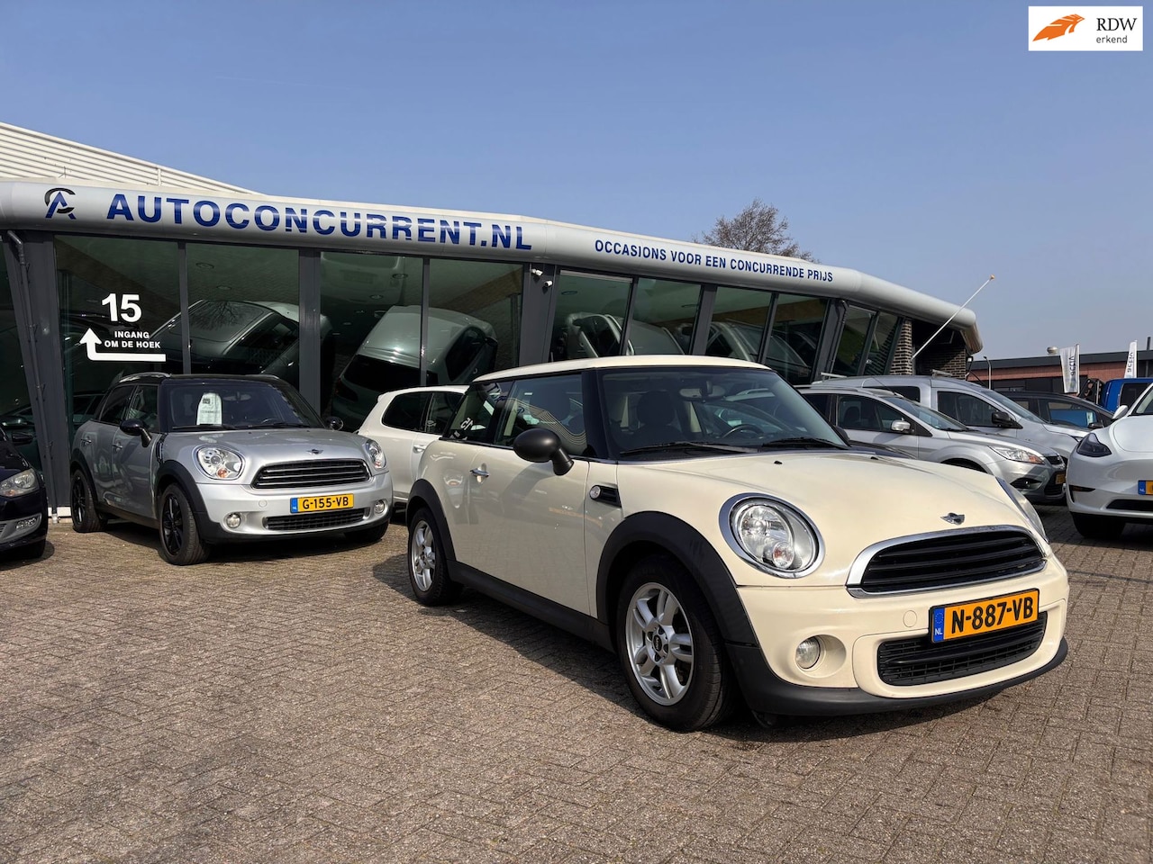 MINI One - Mini 1.6 Airco, Nieuwe APK, Inruil mogelijk. - AutoWereld.nl