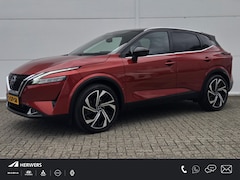 Nissan Qashqai - 1.3 MHEV Xtronic Tekna Plus / Trekhaak / Panoramadak / Eerste Eigenaar / HUD / 360 Camera