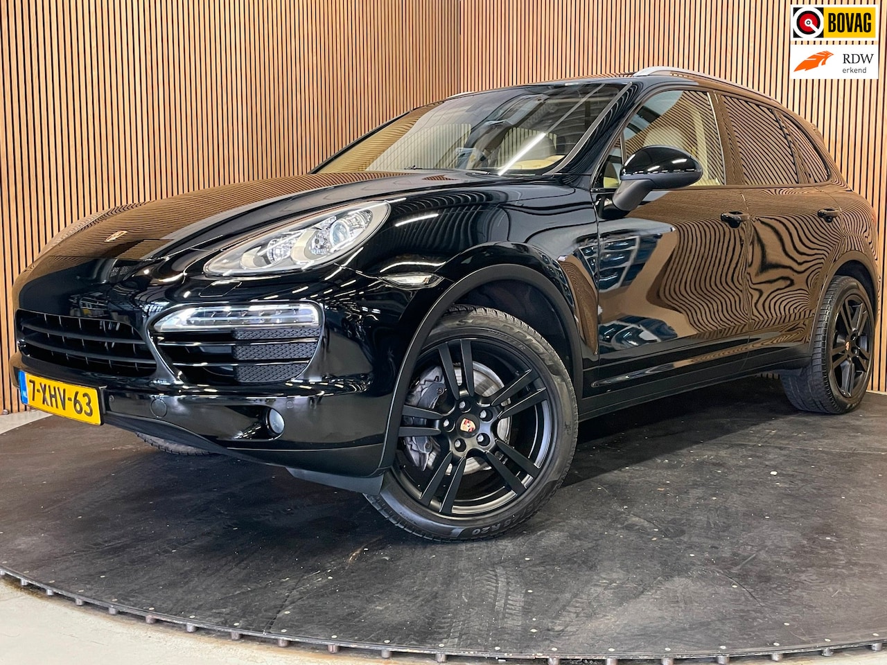 Porsche Cayenne - 3.6 V6|299 PK|BLACK PACK|TREKHAAK|VOLLEDER|CAMERA|CRUISE+CLIMATE|SCHUIF-,KANTELDAK|STOEL+S - AutoWereld.nl