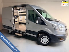 Ford Transit - Automaat Servicewagen 350 2.0 TDCI 131PK euro6 L2H2 3Persoons Trend, Sortimo werkplaats in