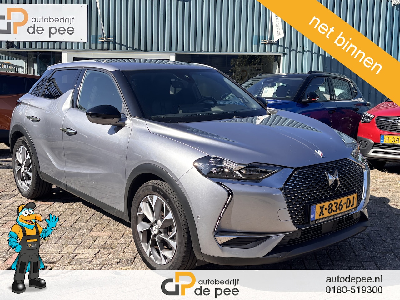 DS 3 Crossback - E-Tense Rivoli 50 kWh GARANTIE/BTW/CCS/LEDER./SENS. V+A/CAMERA/STOELVERW/CRUISE/CLIMA/CARP - AutoWereld.nl