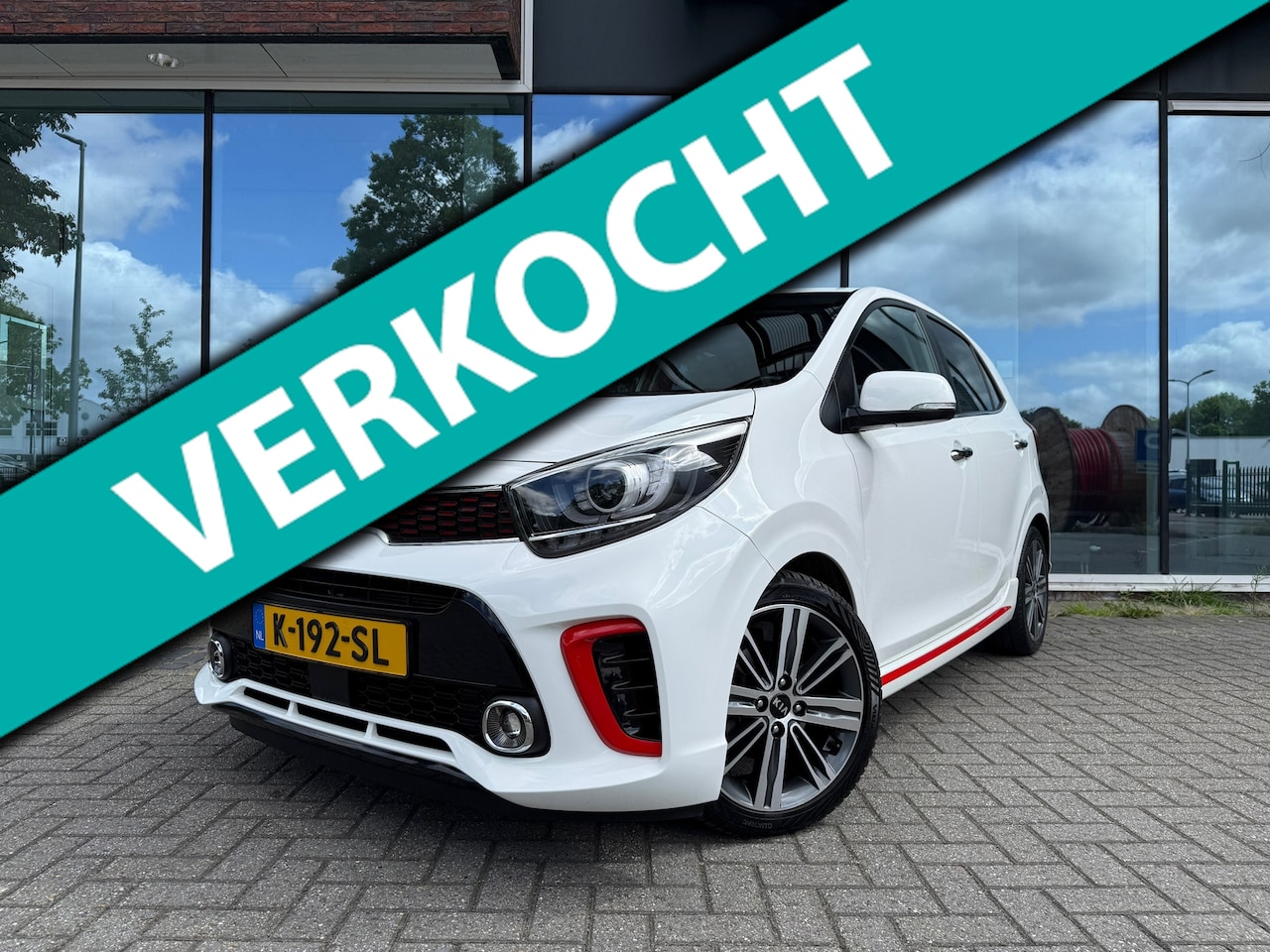 Kia Picanto - 1.2 CVVT GT-Line - Automaat - Leder - Navi - Climate - Camera - AutoWereld.nl