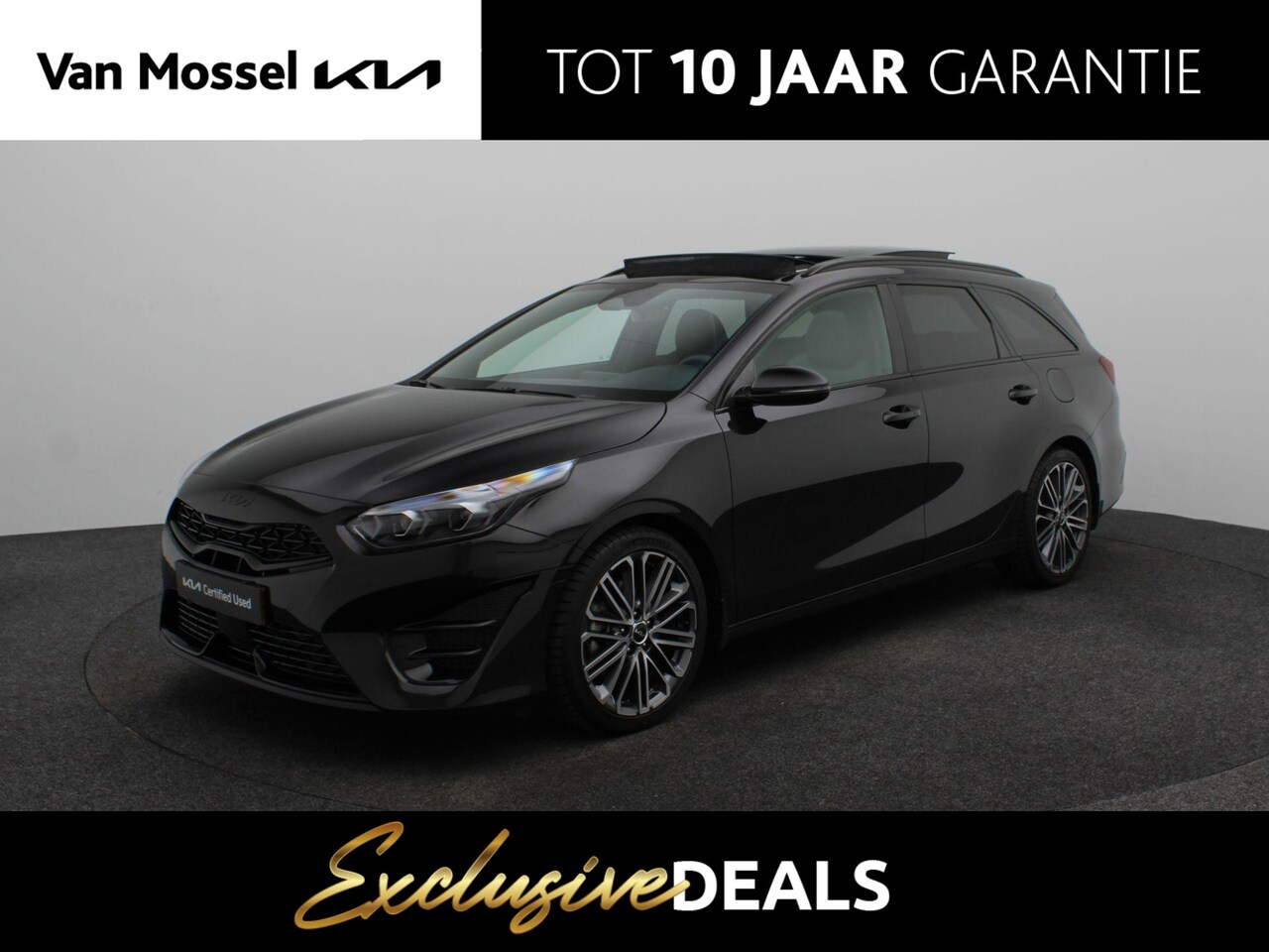 Kia Cee'd Sportswagon - Ceed 1.5 T-GDi GT-PlusLine | Pano Dak | LM Velgen 18" | Black Pack | Elktr Klep | HiFi - AutoWereld.nl