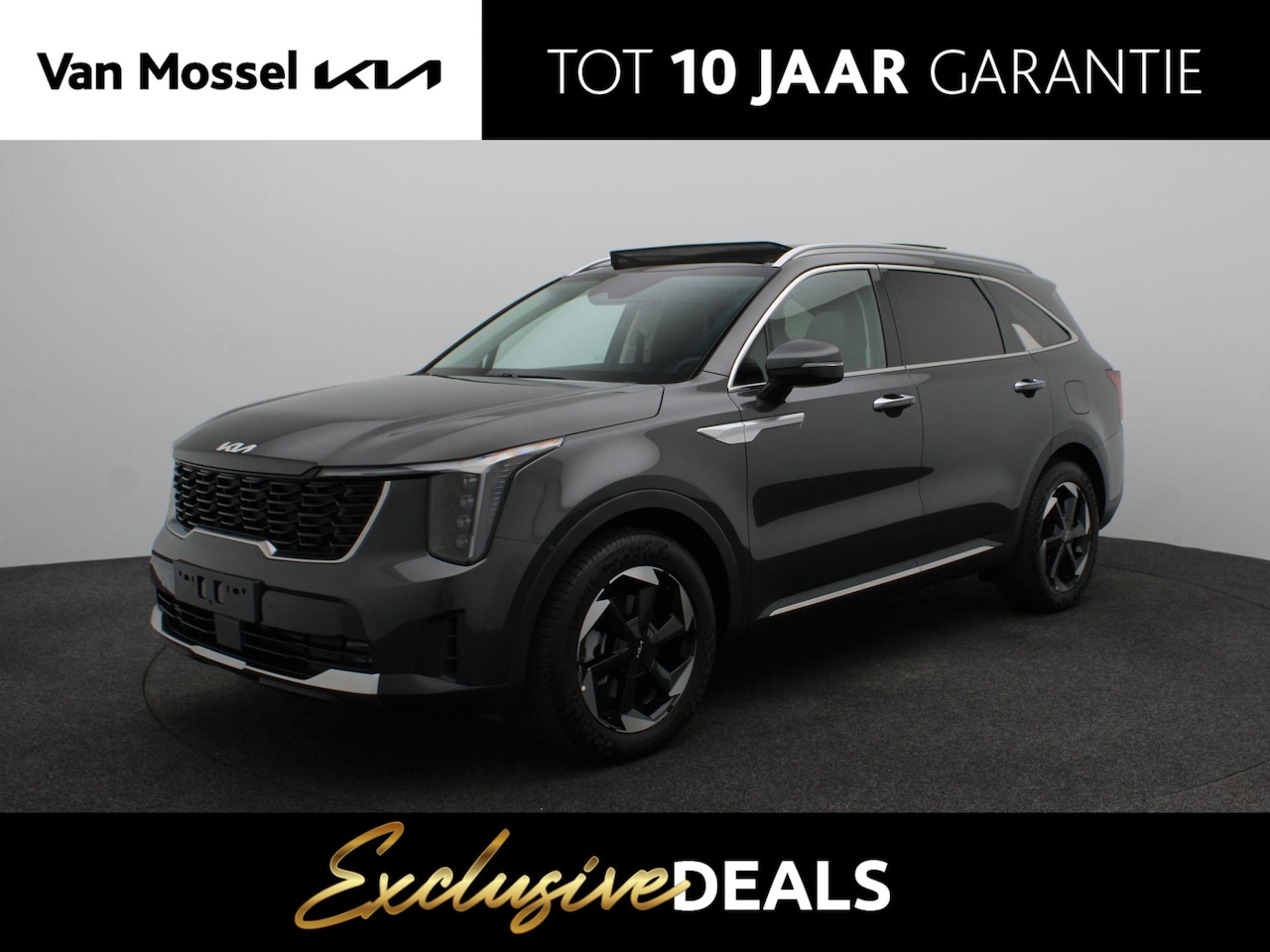Kia Sorento - 1.6 T-GDi Plug-in Hybrid 4WD DynamicPlusLine 7p Navigatie | Climate Control | Lm velgen | - AutoWereld.nl