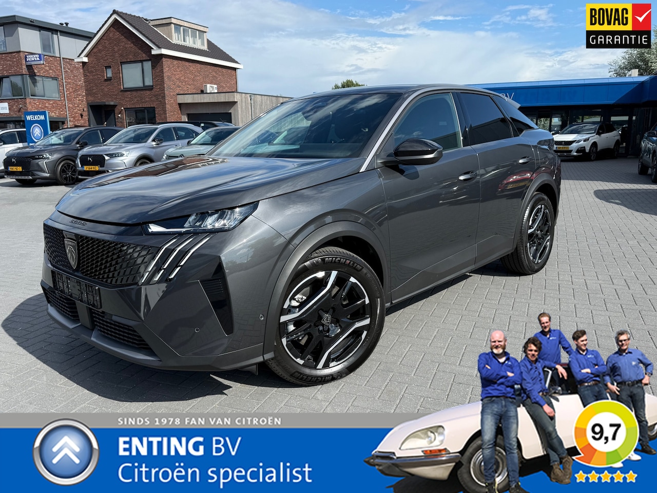 Peugeot 3008 - 1.6 plug-in Hybrid 225 ALLURE BUSINESS 360 CAM ADAPT CRUISE 80KM ELEKTRISCH - AutoWereld.nl