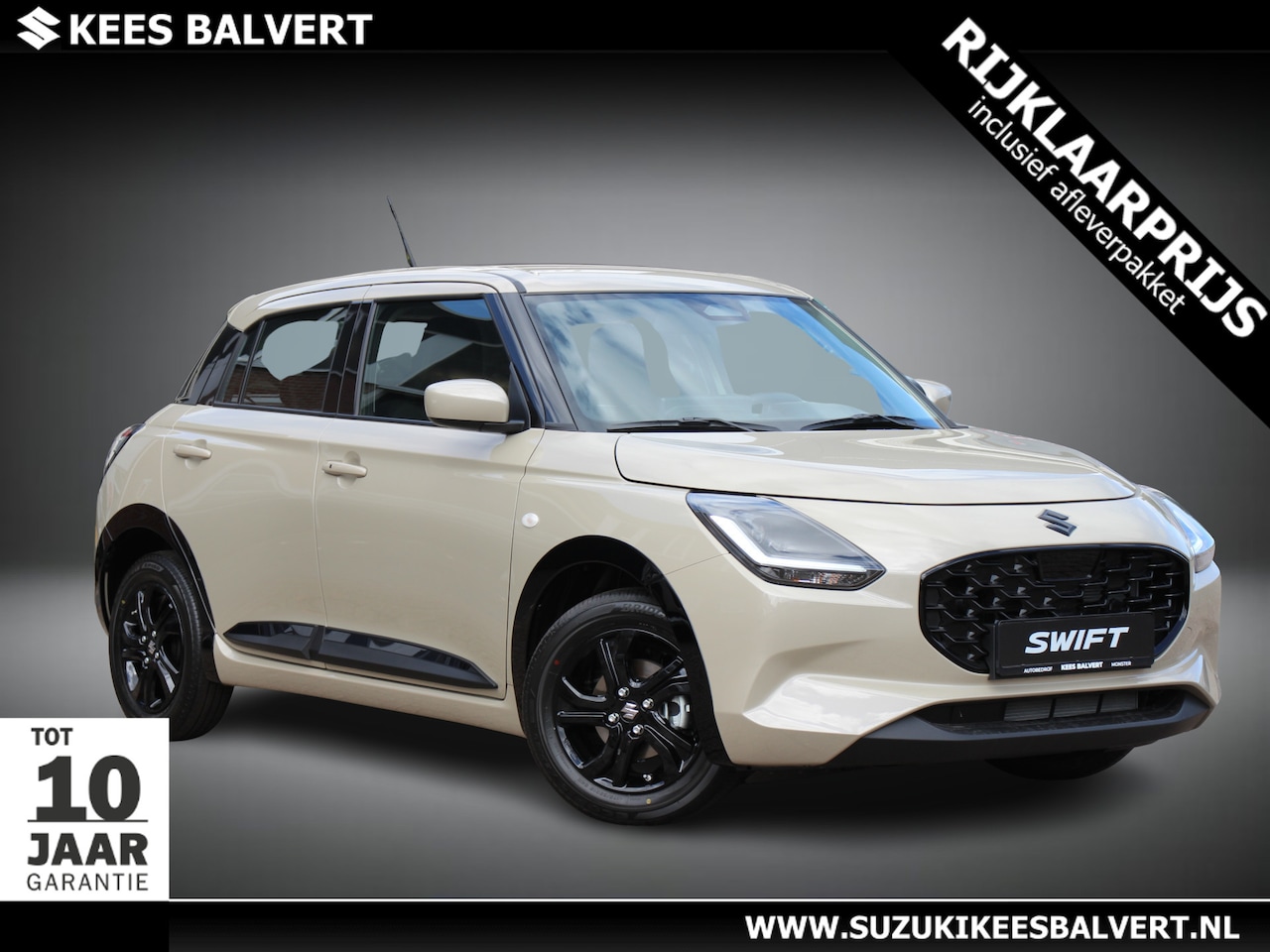 Suzuki Swift - 1.2 Hybrid Black Ivory | Sport pack | € 2.200,- korting! | NIEUW | Direct leverbaar! | - AutoWereld.nl