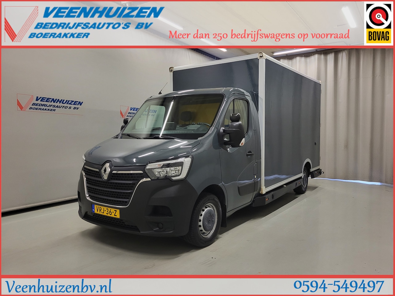 Renault Master - 2.3dCi 150pk Bakwagen Automaat Euro 6! - AutoWereld.nl