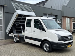 Volkswagen Crafter - 35 2.0 TDI DC 3500kg trekgewicht Kipper Airco Cruise controle 6 persoons Euro 5 Dubbele ca