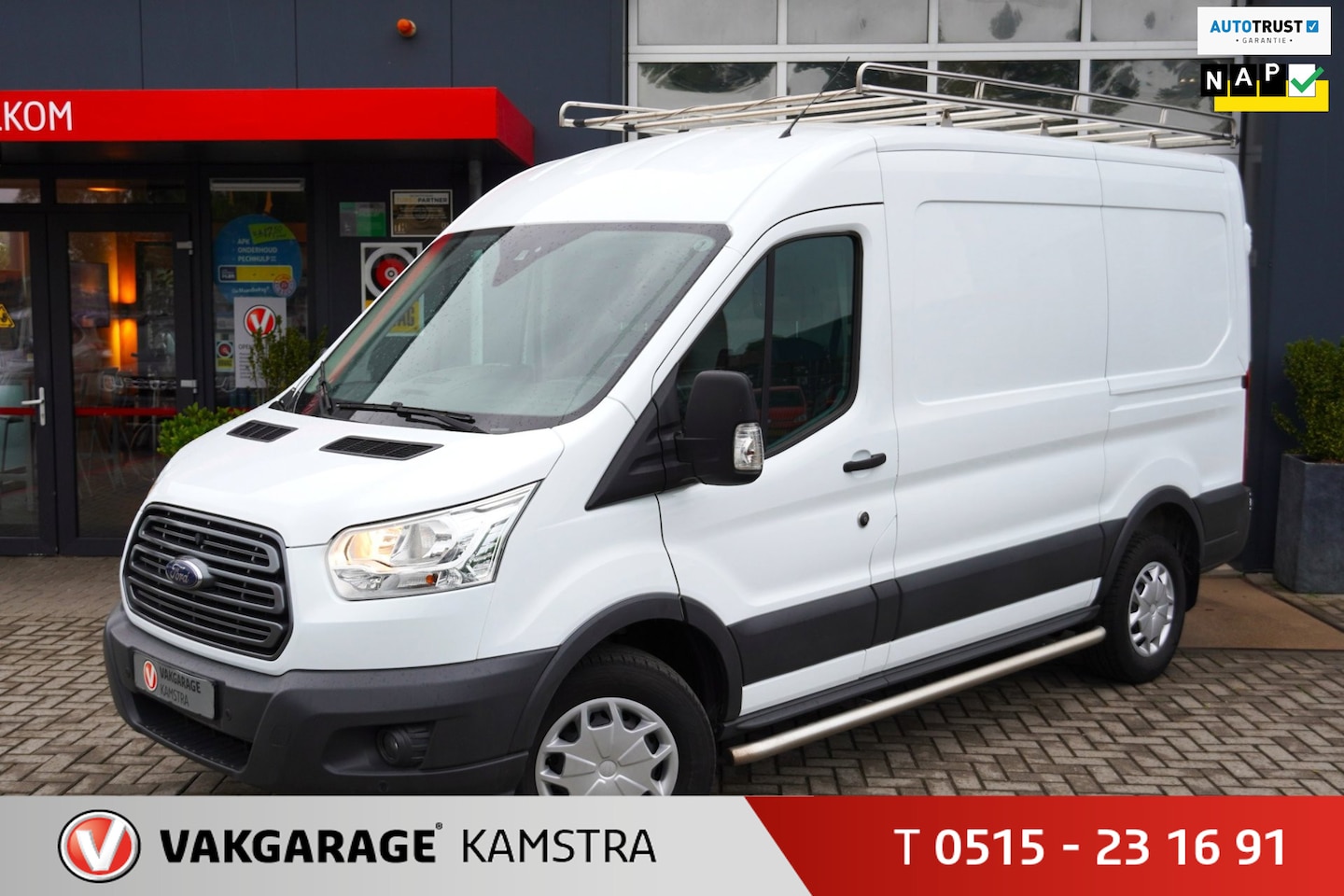 Ford Transit - 350 2.0 TDCI L2H2 NAP Airco/Cruise/Stoelverw. - AutoWereld.nl