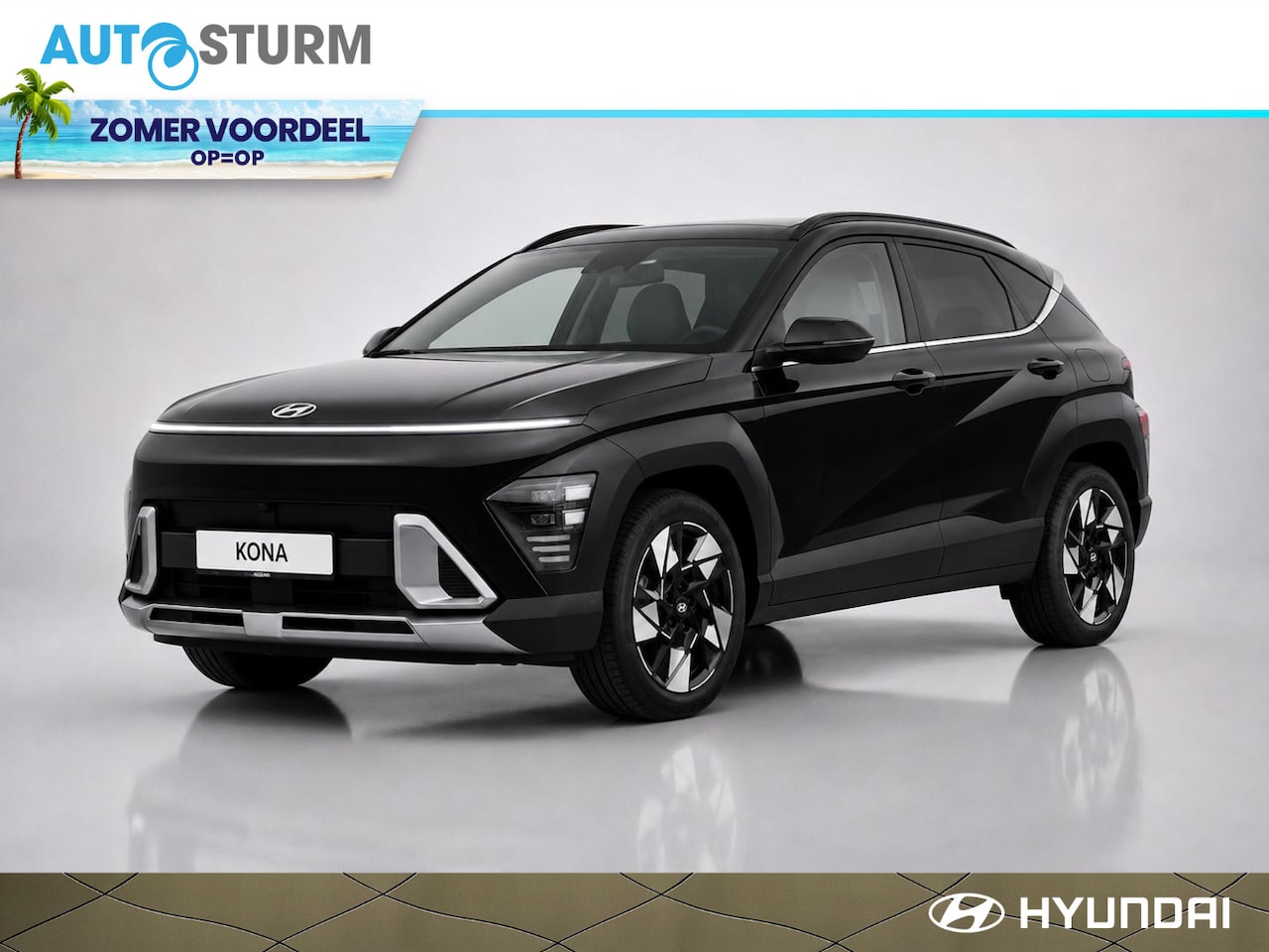 Hyundai Kona - 1.6 GDI HEV Premium Sky 1.6 GDI HEV Premium Sky - AutoWereld.nl