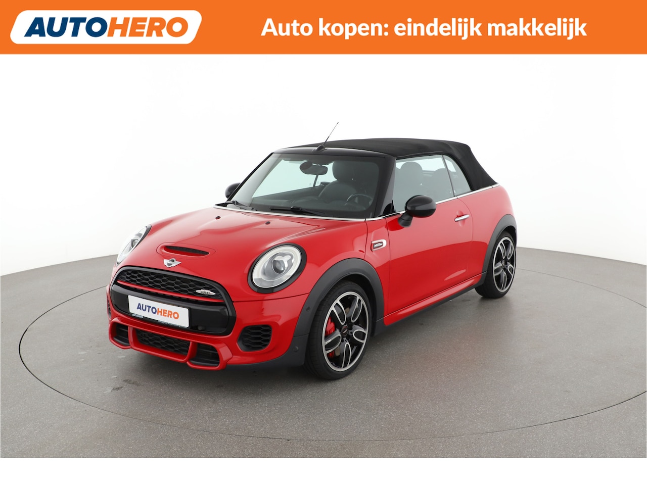 MINI Cabrio - 2.0 John Cooper Works Chili |VW06338| - AutoWereld.nl