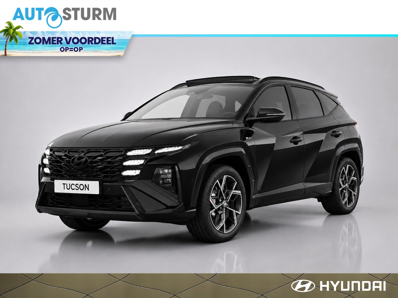 Hyundai Tucson - 1.6 T-GDI HEV N Line Sky 1.6 T-GDI HEV N Line Sky - AutoWereld.nl