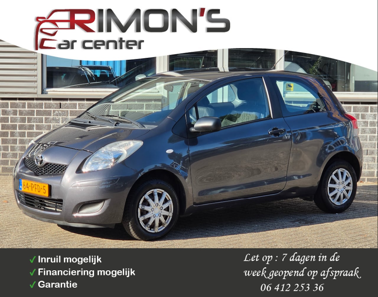 Toyota Yaris - 1.0 VVTi Acces Elek Pakket Apk Tm 04-2027 - AutoWereld.nl