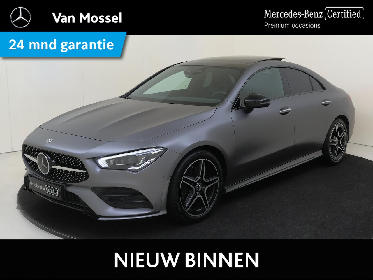 Mercedes-Benz CLA-Klasse - 200 Business Solution AMG / Panoramadak/ DISTRONIC/ Sfeerverlichting/ Night - AutoWereld.nl