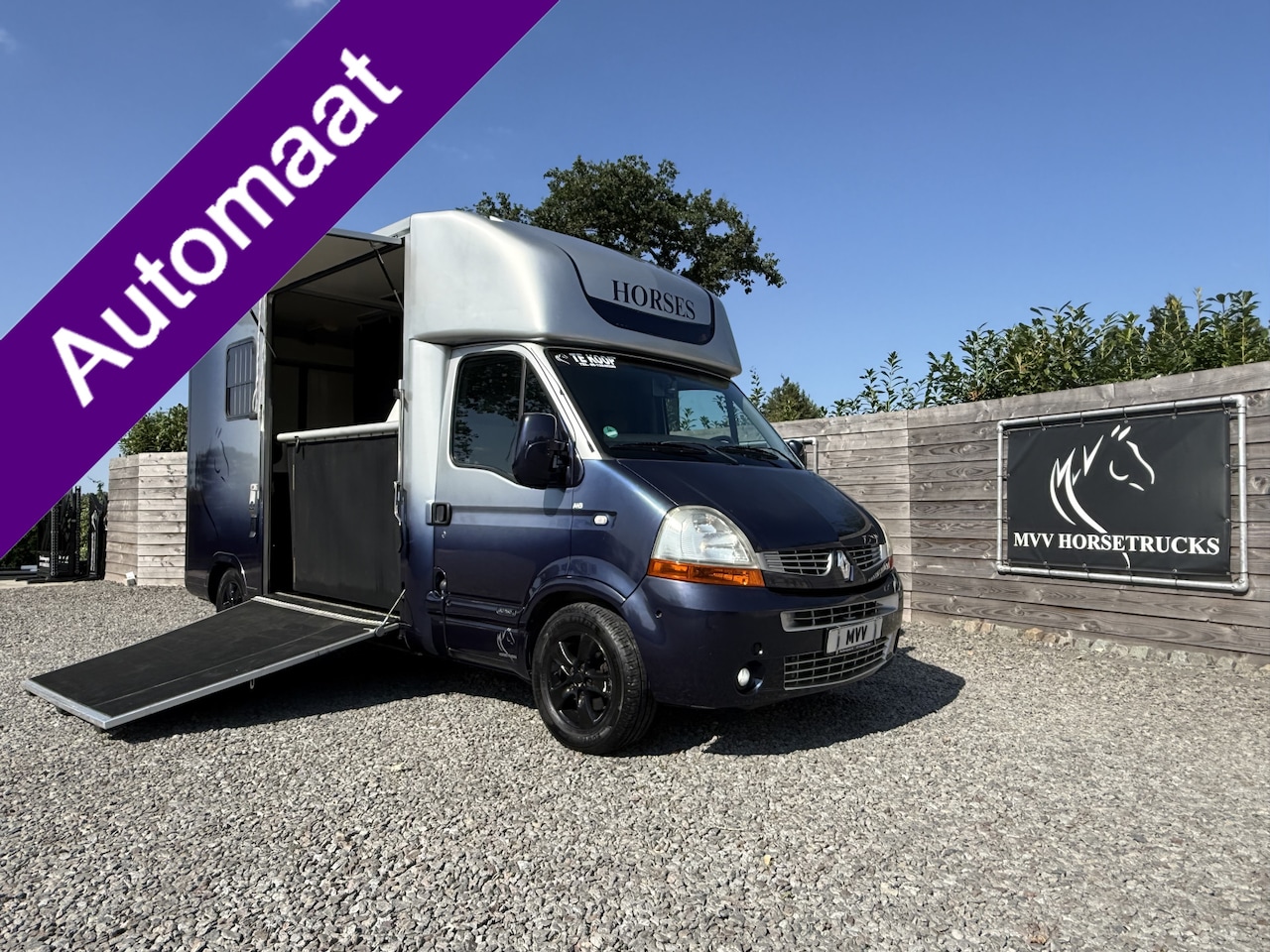 Renault Master - | HORSETRUCK | ROELOFSEN | CLASSIC 3XL |2007 | 150PK | AUTOMAAT | 157.457KM | 3-SEAT | NO - AutoWereld.nl