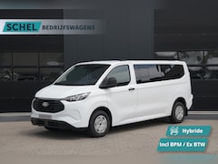 Ford Transit Custom - 340 2.5 PHEV L2H1 Kombi Trend 9 zits - Carplay - Camera - Navigatie - Airco achterin - Ver