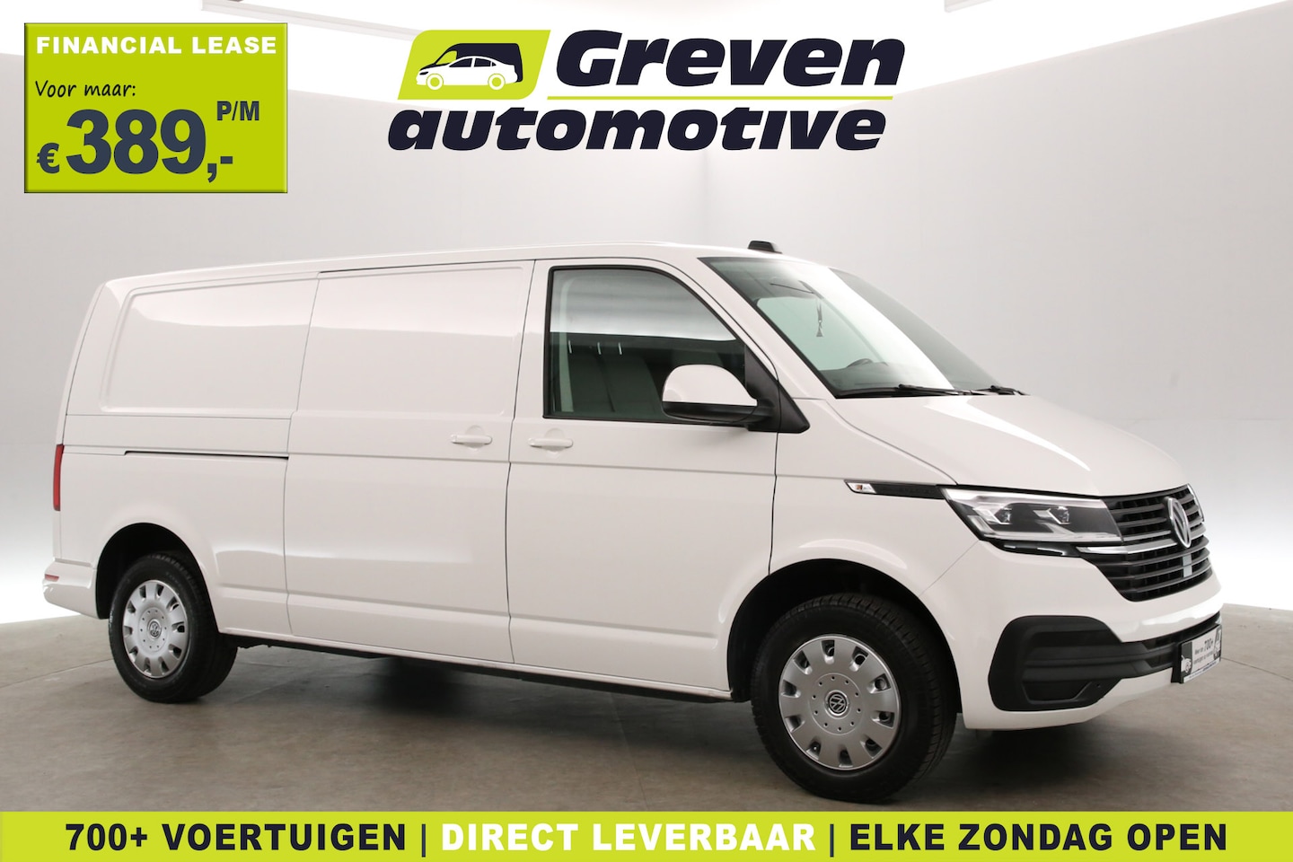 Volkswagen Transporter - 2.0 TDI L2H1 150PK | Automaat | Airco | Camera | Cruise | 3 Zits | 2xSchuifdeur | Trekhaak - AutoWereld.nl