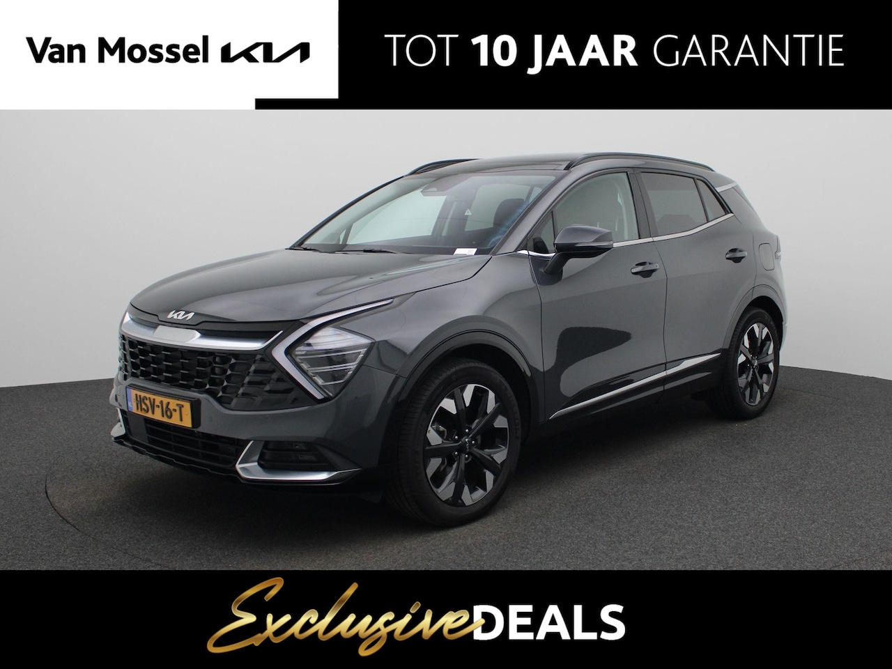 Kia Sportage - 1.6 T-GDi Plug-in Hybrid AWD DynamicPlusLine Open Dak | Stoelverwarming | Keyless | Camera - AutoWereld.nl