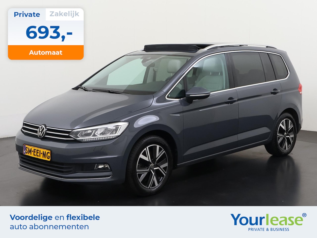 Volkswagen Touran - 1.5 TSI Highline DSG 7-persoons | All-in 693,- Private Lease | Direct uit voorraad - AutoWereld.nl