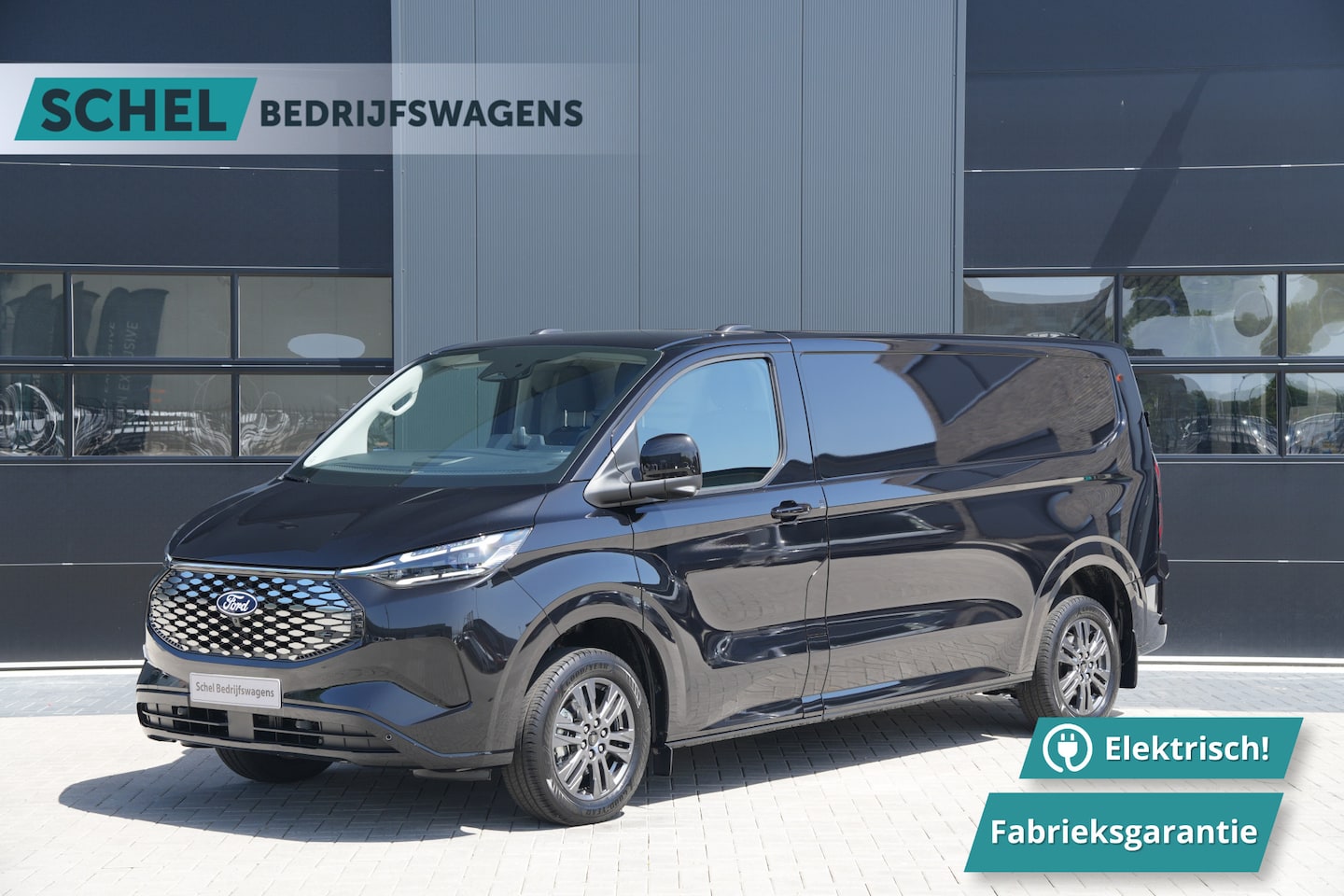 Ford Transit Custom - E-Transit 340 L2H1 Limited 71 kWh 218pk - ACC - Navi - Stoel/Stuurverwarming - 360 Camera - AutoWereld.nl