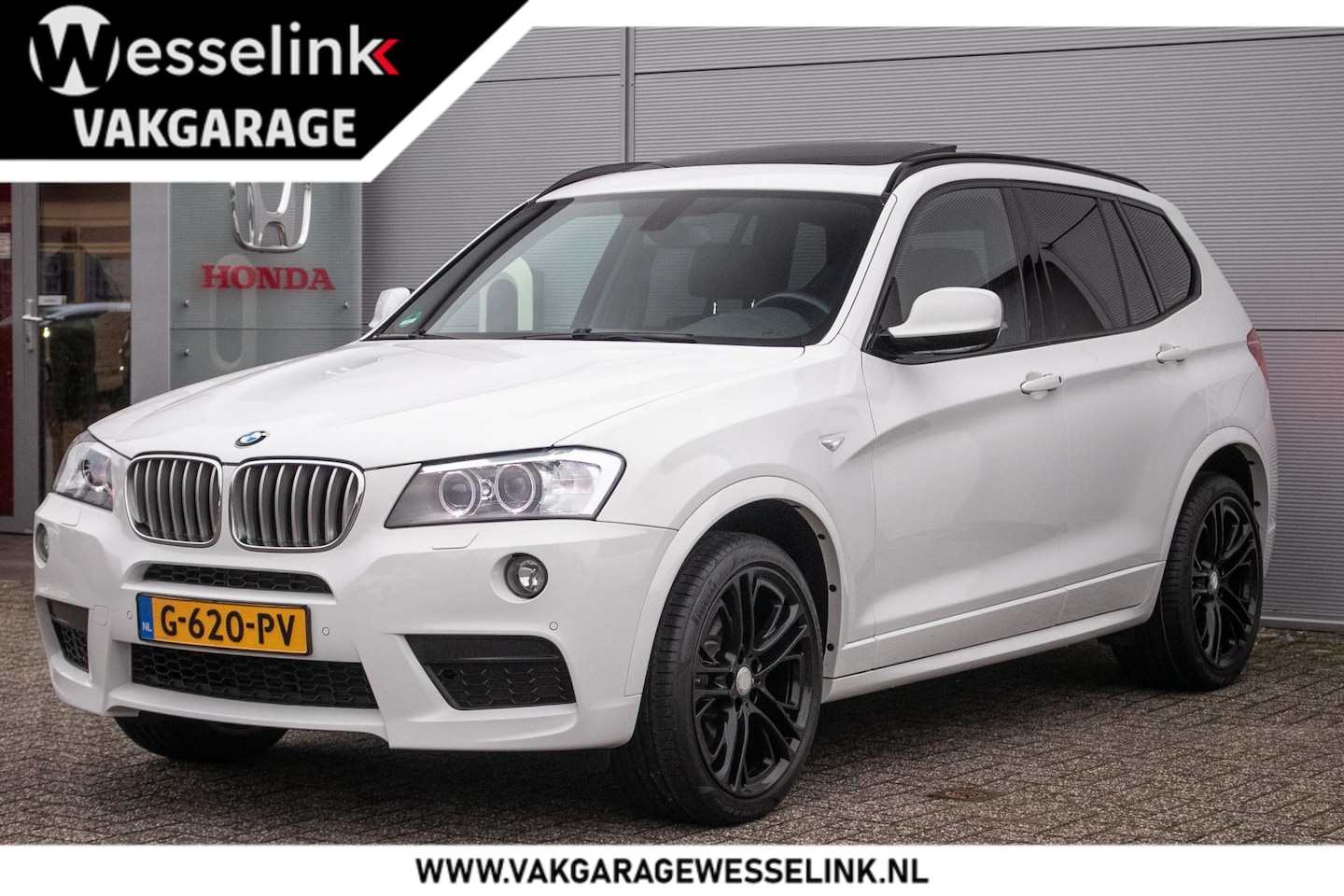 BMW X3 - xDrive28i High Executive M-sport - Schuif/kanteldak | Ond. hist. | Nav | Stoelverw. | ond. - AutoWereld.nl